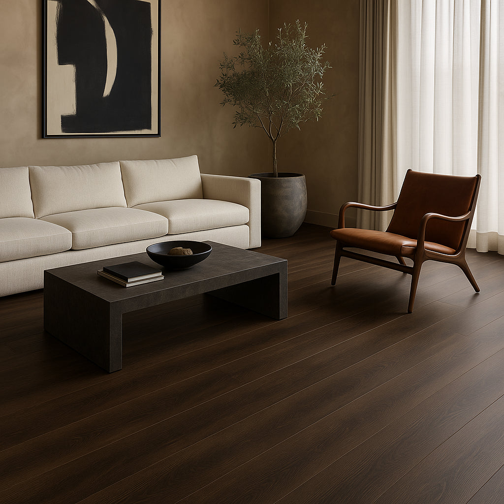 CALI Longboards Offshore Oak Vinyl Plank Sample - 20-mil Wear Layer, Interlocking Installation