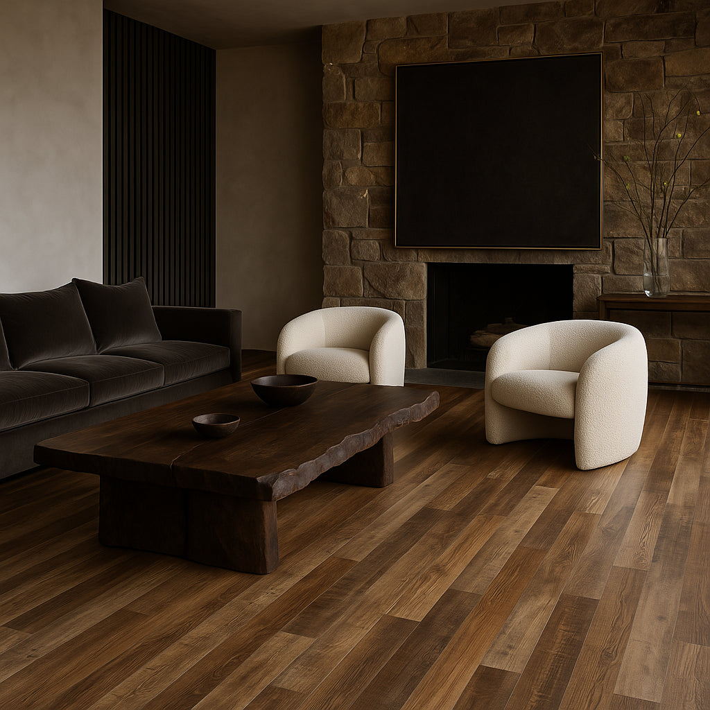 CALI Vinyl Pro Redefined Pine Luxury Vinyl Plank Sample - 20-mil Wear Layer, Waterproof Flooring