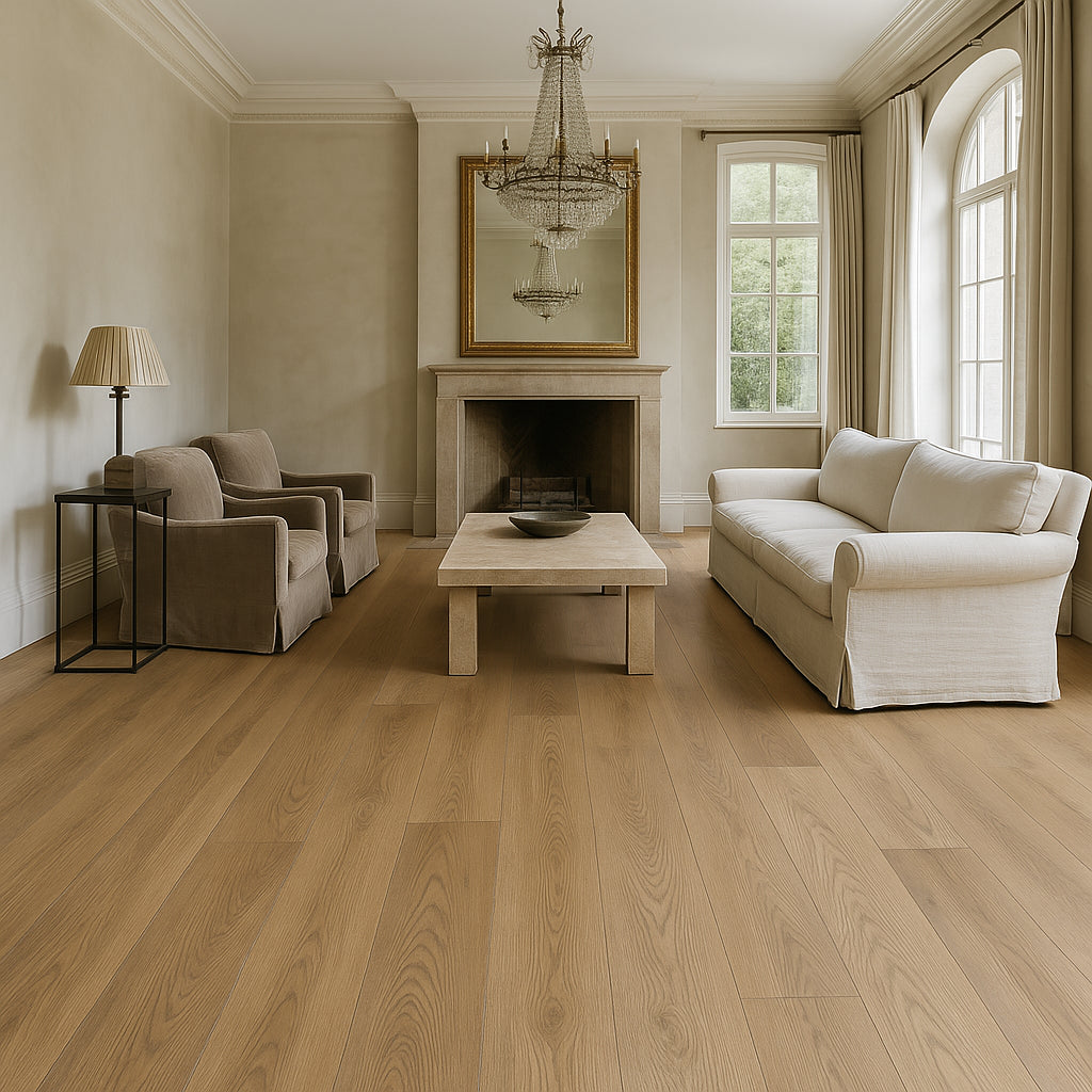 CALI Aqua Tough Tourmaline Toast 20-mil Waterproof Loose Lay Flooring Sample Pack