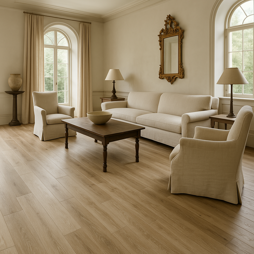 CALI Aqua Tough XL High Tide Elm Vinyl Plank Sample - Waterproof Flooring Solution
