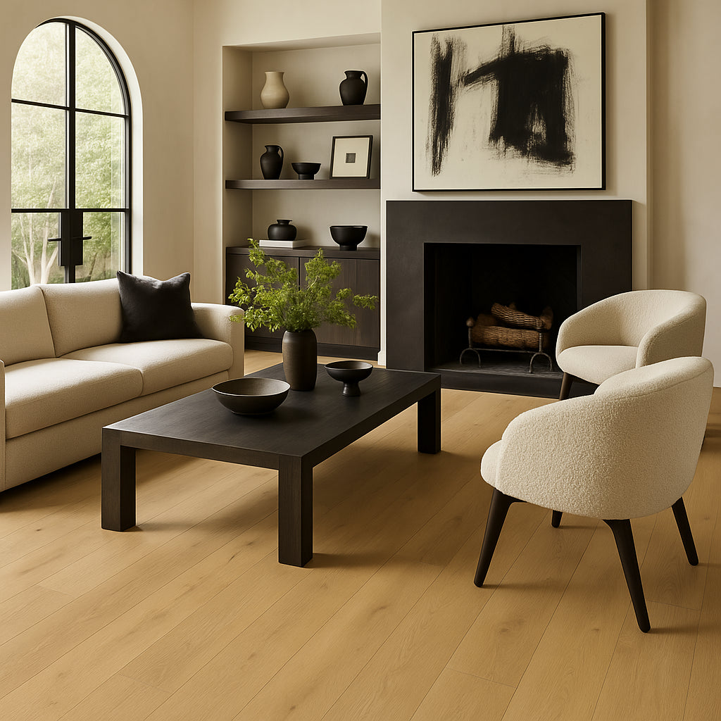 CALI Laguna Paradise Fawn Vinyl Plank Flooring - Waterproof, 20-mil Wear Layer, 18.15 sq ft Carton