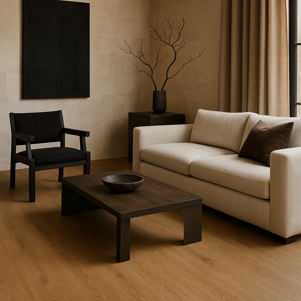 CALI Mute Step Outer Reef Luxury Vinyl Plank Sample - Waterproof, 20-mil Wear Layer