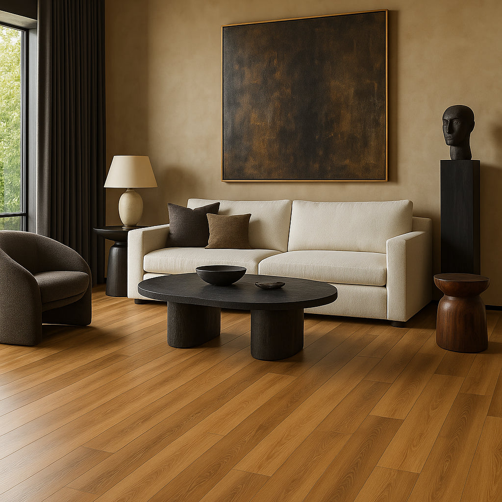 CALI Aqua Tough Plus Sunbaked Escape Waterproof Luxury Vinyl Plank Flooring - 20mil Wear Layer, 23.9 sq ft Carton