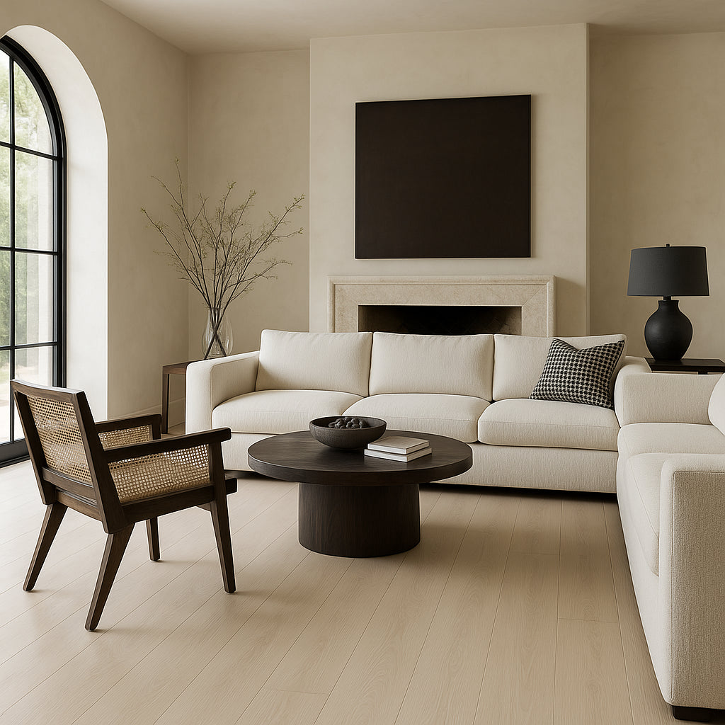 CALI Laguna Artisan Shoal 20-mil Waterproof Loose Lay Flooring Sample Pack