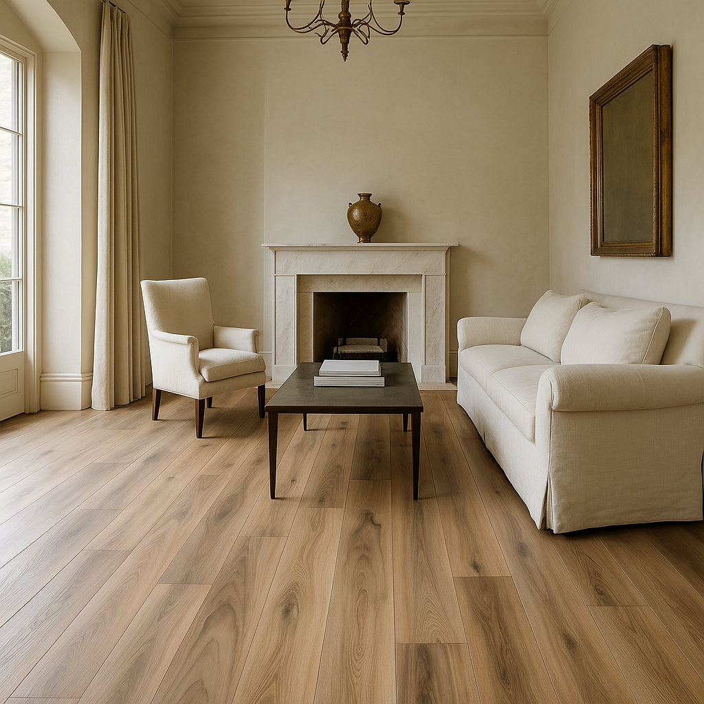 CALI Aqua Tough Plus Pelican Post 20-mil Waterproof Loose Lay Flooring Sample Pack