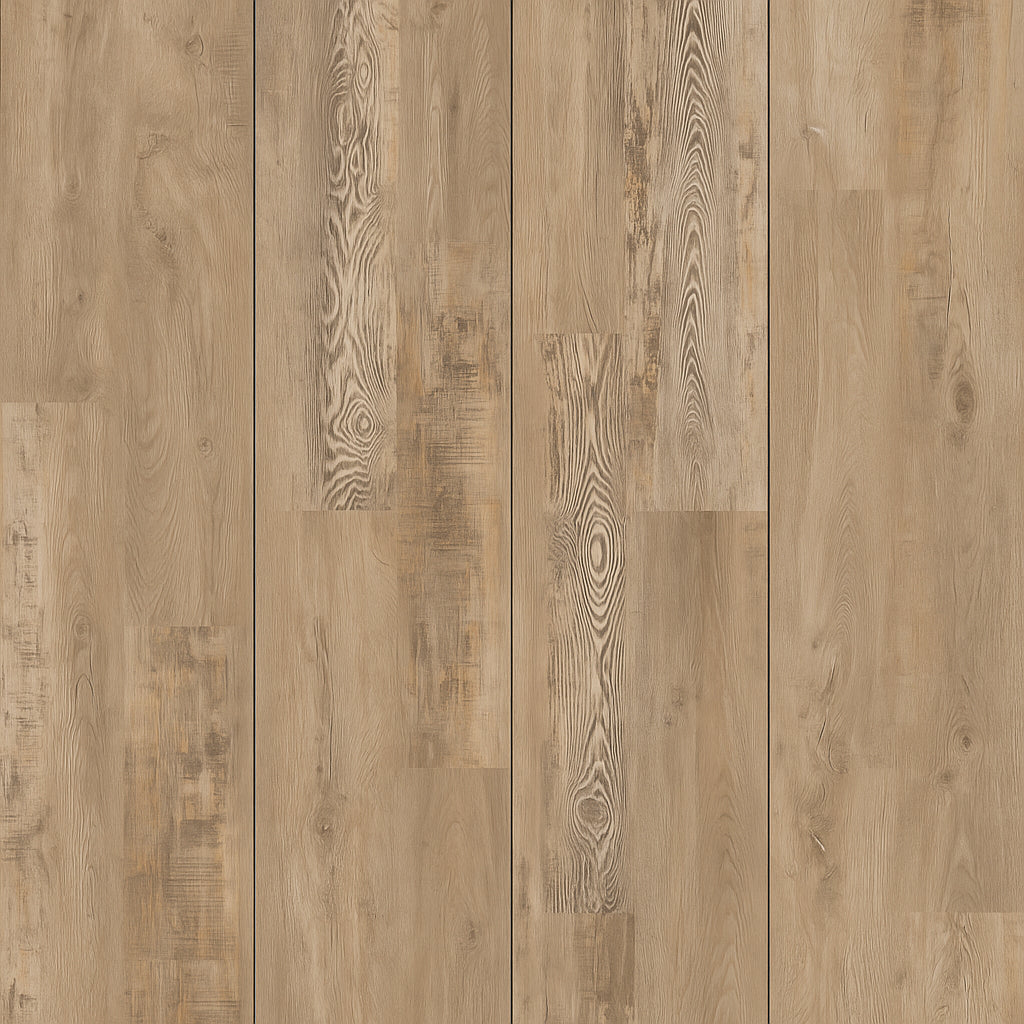 CALI Aqua Tough Plus Top Tie 20-mil Waterproof Vinyl Plank Flooring, 23.9-sq ft Carton