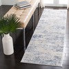 Safavieh Amelia Vento 2 x 6 Ivory/Blue Indoor Abstract Runner