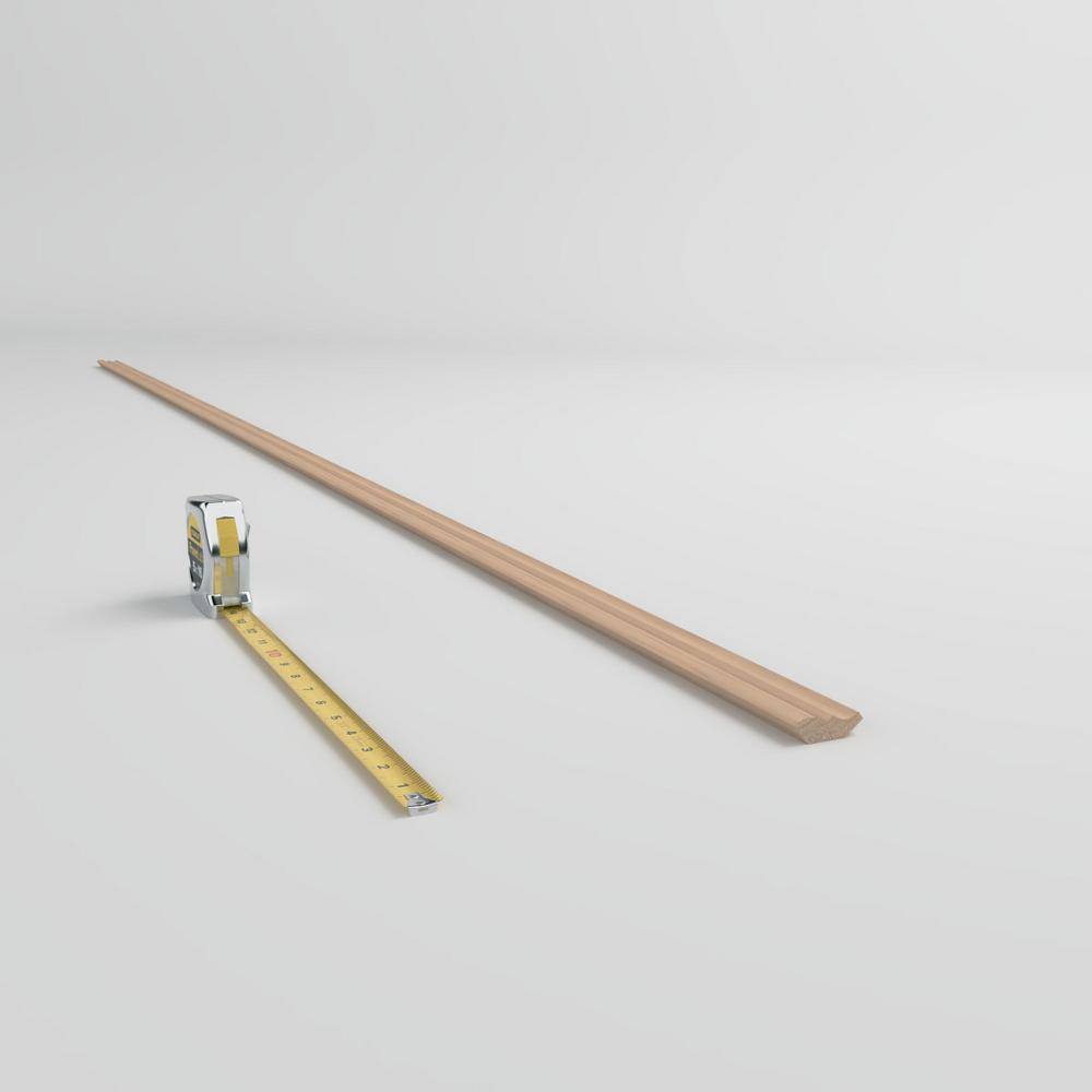 Ekena Millwork WM75 0.56 in. D x 1.63 in. W x 96 in. L Wood Alder Crown Moulding