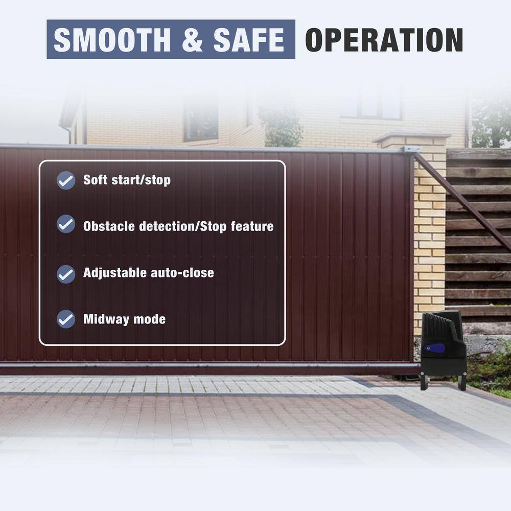 ALEKO Chain-Driven Sliding Gate Opener - AC1100 Accessory Kit