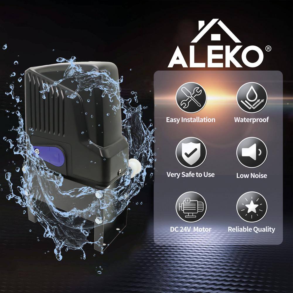 ALEKO Chain-Driven Sliding Gate Opener - AC1100 Accessory Kit