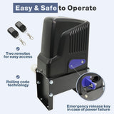 ALEKO Chain-Driven Sliding Gate Opener - AC1100 Basic Kit