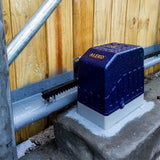 ALEKO Slide Single Automatic Gate Opener Kit 55 ft. - 1400 lb. Opacity