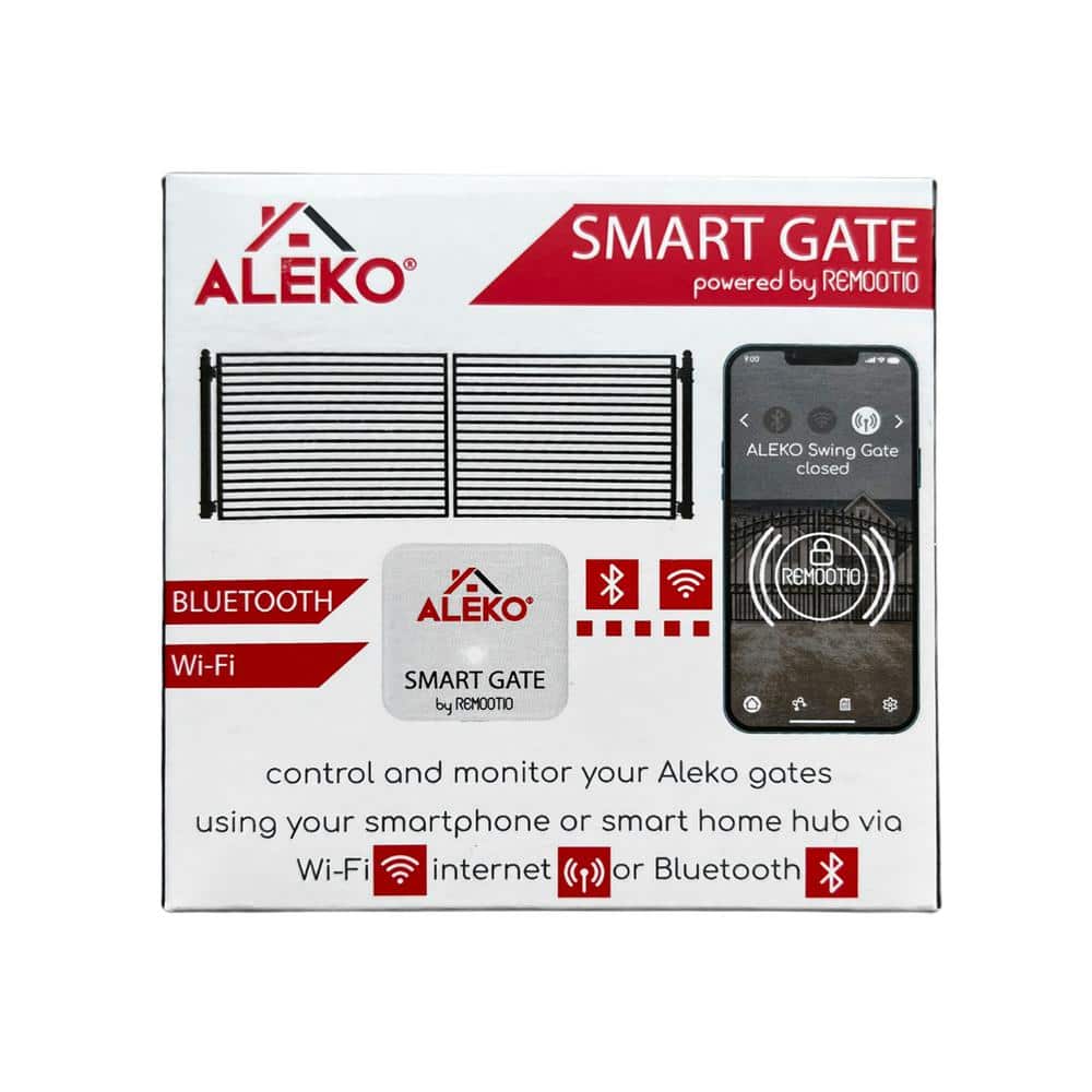 ALEKO Smart Single Swing Gate Operator - GG650/AS650 AC/DC - ETL Certified - Accessory Kit ACC5