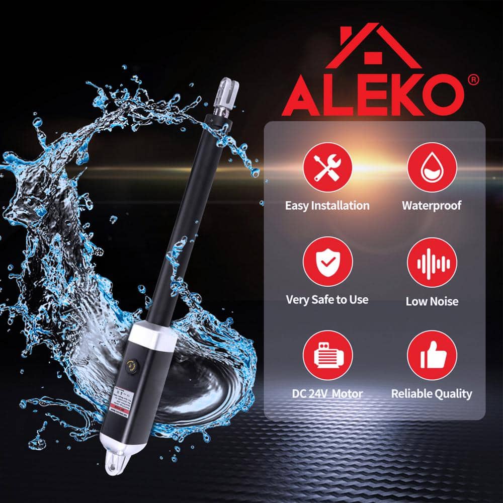 ALEKO Smart Single Swing Gate Operator - GG650/AS650 AC/DC - ETL Certified - Accessory Kit ACC5
