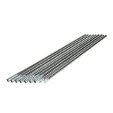 ALEKO Galvanized Steel Chain Link Fence-Complete Kit 4 ft. x 50 ft. 12.5 AW Gauge
