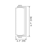 ALEKO 6 in. Side Roller with Metal Bracket for Sliding Rolling Gate