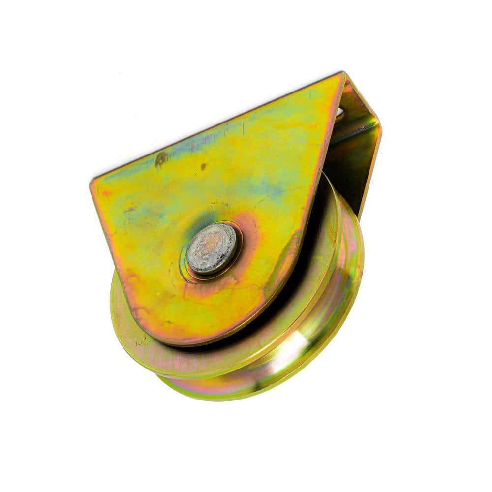 ALEKO 3.5 in. V-Groove Metal Gate Wheel for V-Profile Sliding Gate Tracks