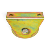 ALEKO 4 in. V-Groove Metal Gate Wheel for V-Profile Sliding Gate Tracks