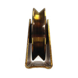 ALEKO 4 in. V-Groove Metal Gate Wheel for V-Profile Sliding Gate Tracks