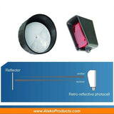 ALEKO Safety Photocell Infrared Photo Eye 5 in x 4 in Sensor for Garage and Gate Openers