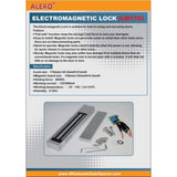 ALEKO Electromagnetic Metal Lock LM176 12/24 - Volt For Sliding Gate Opener