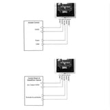 ALEKO 4 in. x 2 in. No Touch Door Infrared Sensor Exit Button Switch Control Systems