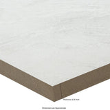 MSI Alexandra White 12 in. x 24 in. Matte Porcelain Marble Look Floor and Wall Tile (16 sq. ft. /Case)