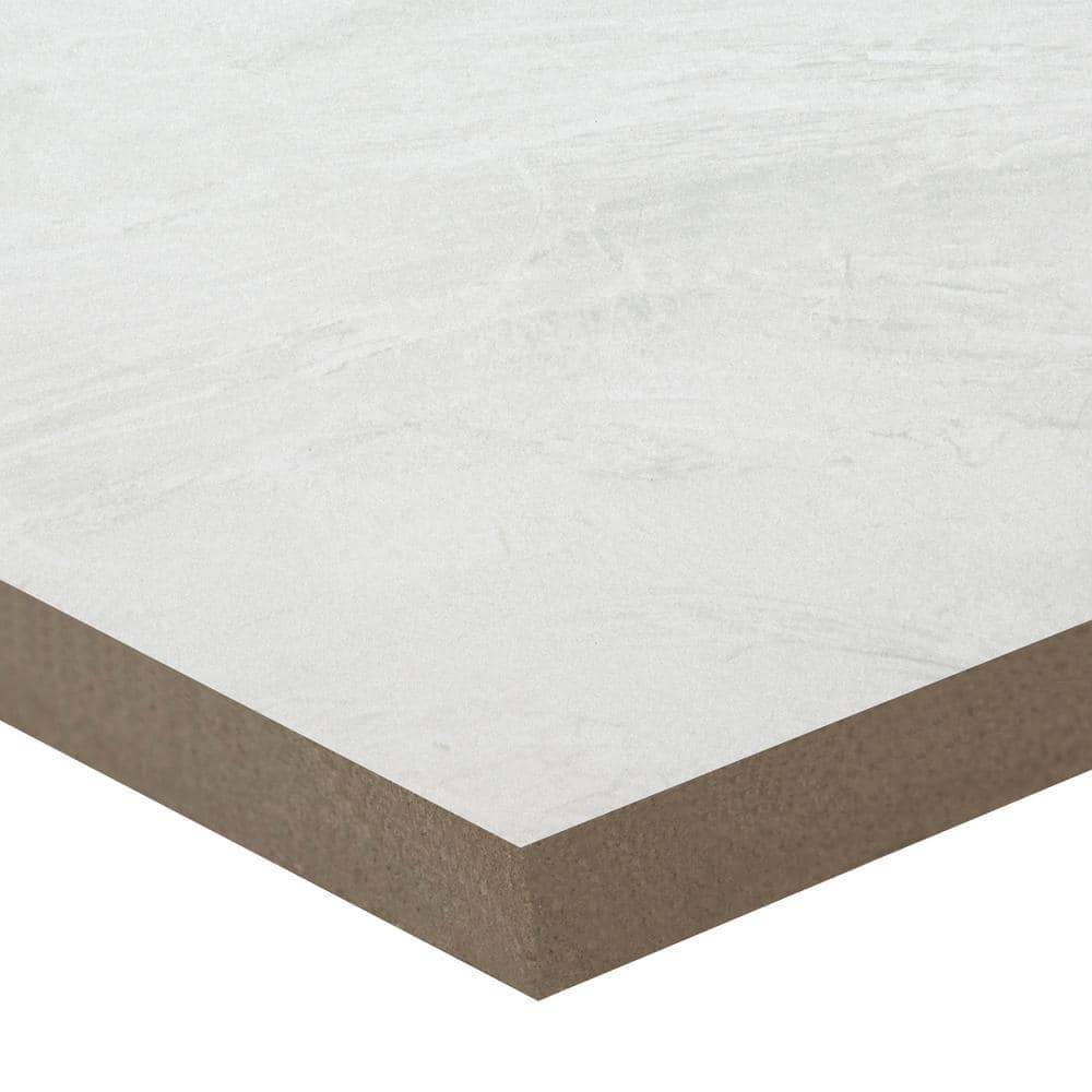 MSI Alexandra White 12 in. x 24 in. Matte Porcelain Marble Look Floor and Wall Tile (16 sq. ft. /Case)