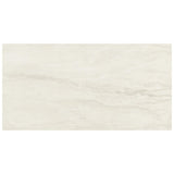Alexandra White 12 in. x 24 in. Matte Porcelain Marble Look Floor and Wall Tile (16 sq. ft./Case)