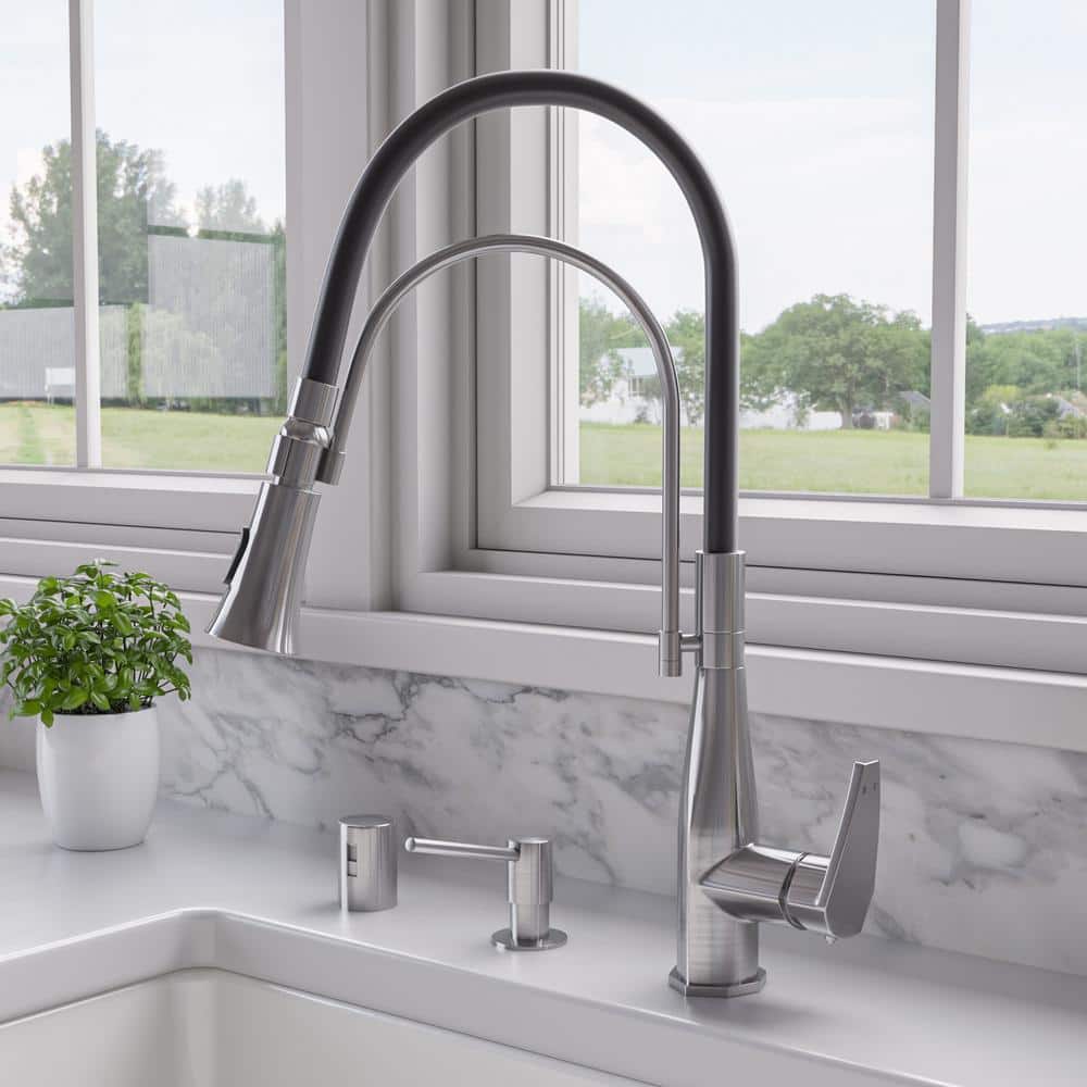 ALFI BRAND Air Gap Cover and Tube for Kitchen Dishwasher Valve