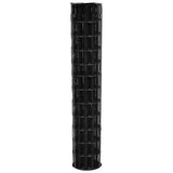 allFENZ 3.25 ft. x 50 ft. Black PVC Coated Welded Wire