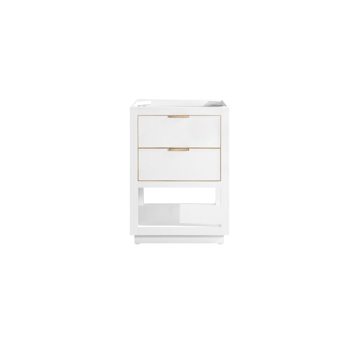 Avanity Allie 24-in White Bathroom Vanity Cabinet