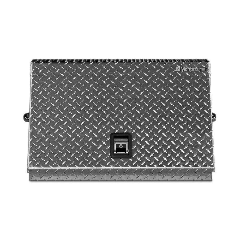 Montezuma 31 in. W x 16 in. D Portable Triangle Top Tool Chest for Sockets, Wrenches and Screwdrivers in Aluminum