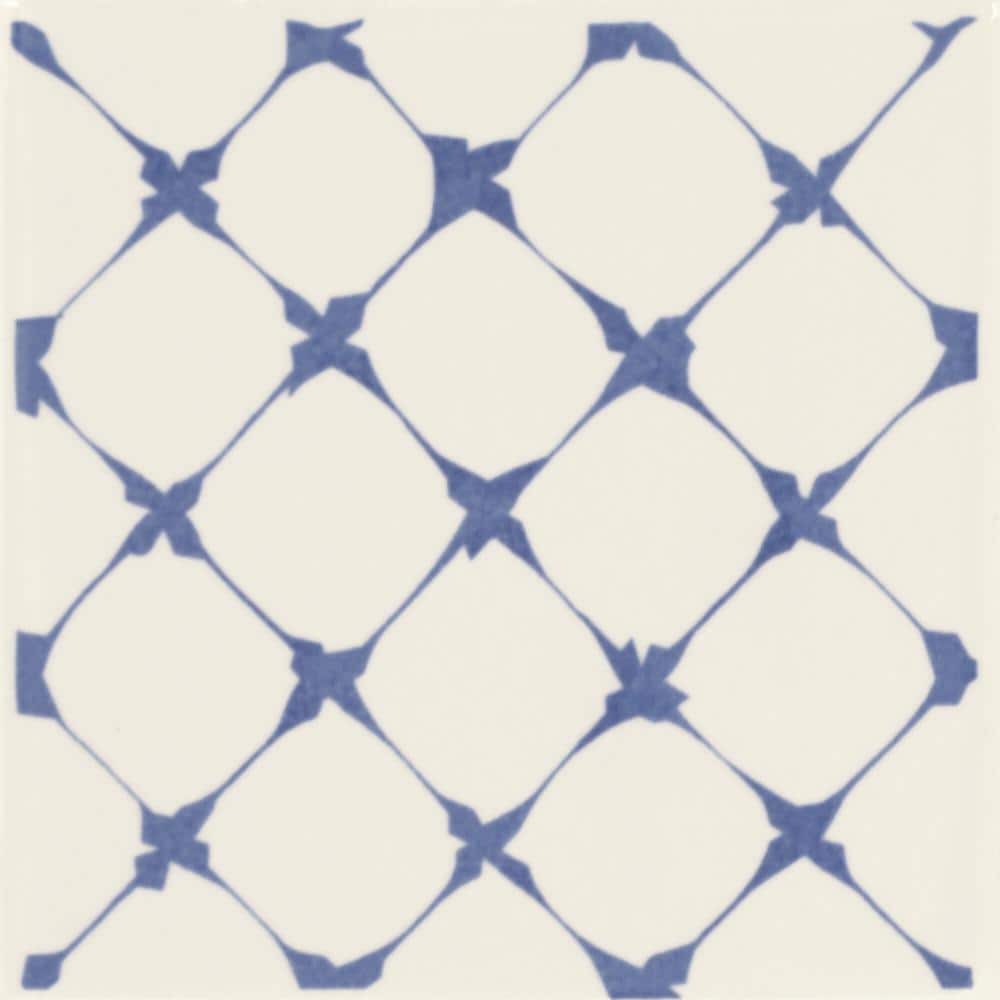 Daltile Costa Mara Amalfi 4 in. x 4 in. Glazed Ceramic Wall Tile (5.67 sq. ft./case) (CA08SQU44HDCST)