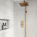 Daltile Costa Mara Amalfi 4 in. x 4 in. Glazed Ceramic Wall Tile (5.67 sq. ft./case) (CA08SQU44HDCST)