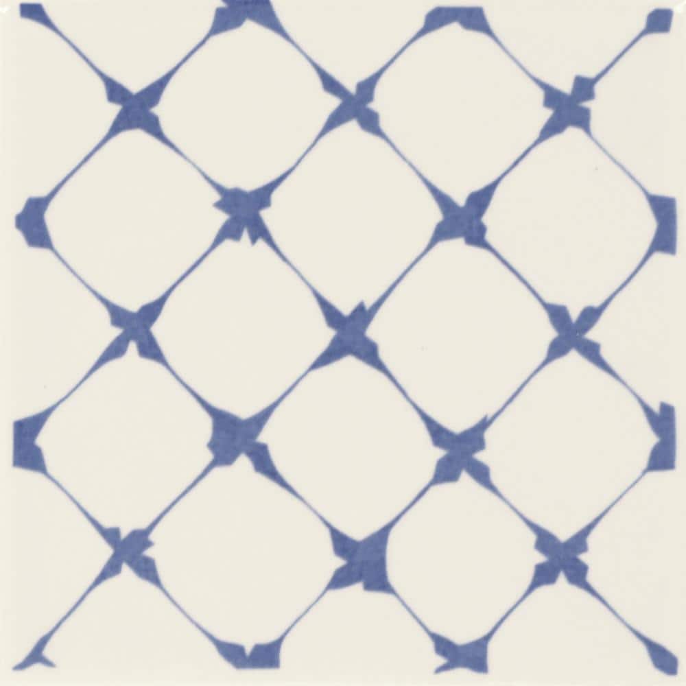 Daltile Costa Mara Amalfi 4 in. x 4 in. Glazed Ceramic Wall Tile (5.67 sq. ft./case) (CA08SQU44HDCST)