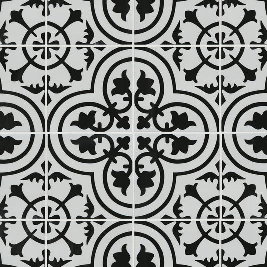 MSI Amantus 8 in. x 8 in. Encaustic Matte Porcelain Floor and Wall Tile (5.16 sq. ft./Case)