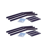 American Hunter Wildlife Feeder Accessory Leg Adapter Kit in Black (2-Pack)