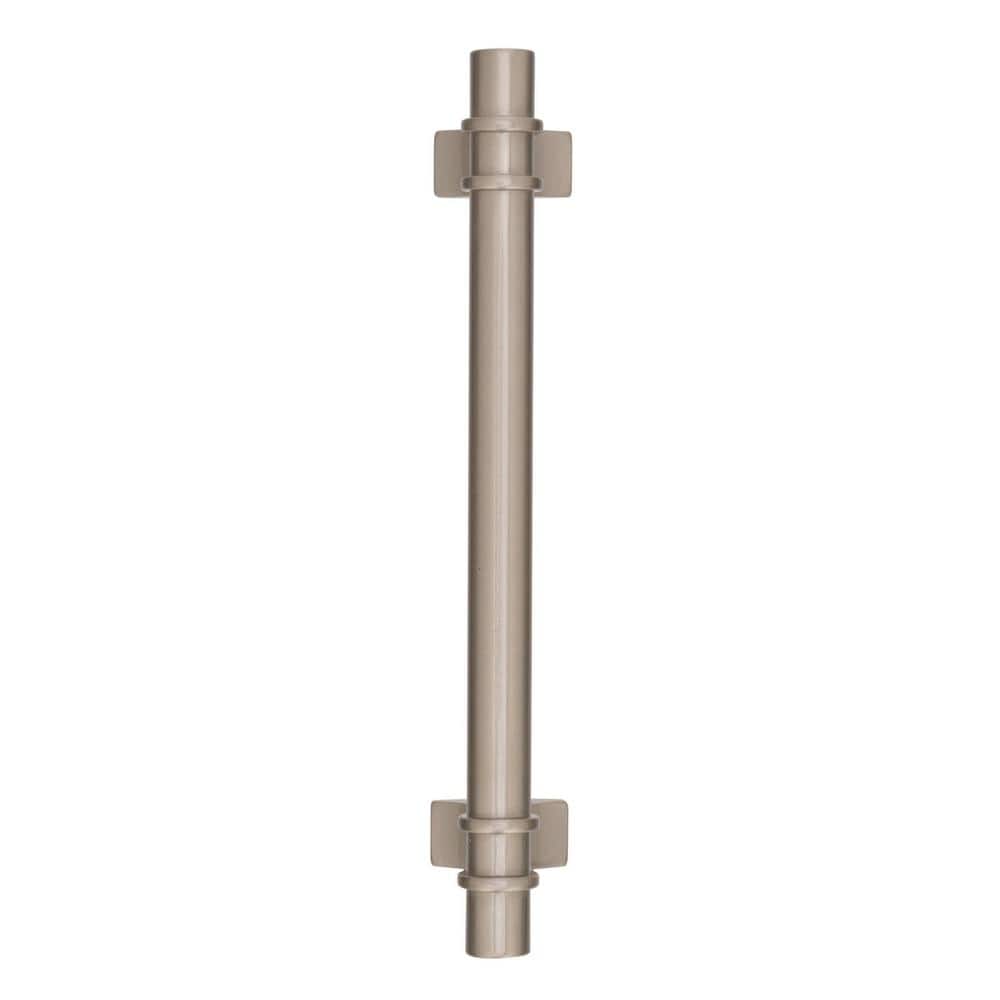 Amerock Davenport 5-1/16 in (128 mm) Center-to-Center Satin Nickel Cabinet Drawer Pull