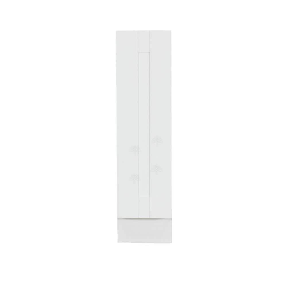 LIFEART CABINETRY Anchester Assembled 9 in. x 34.5 in. x 24 in. Base Spice Rack Cabinet in White