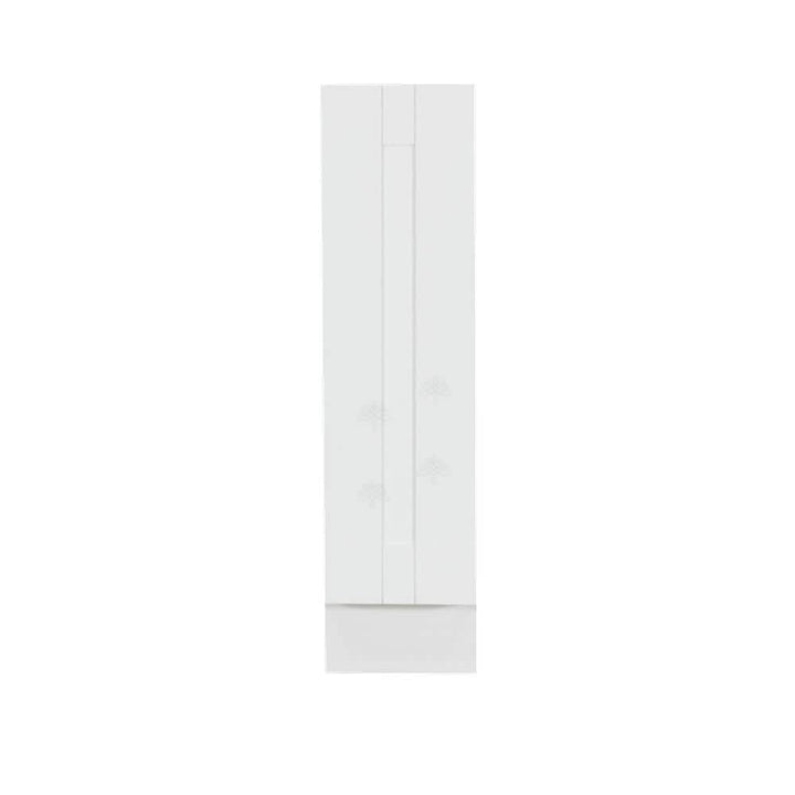 LIFEART CABINETRY Anchester Assembled 9 in. x 34.5 in. x 24 in. Base Spice Rack Cabinet in White