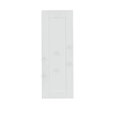 LIFEART CABINETRY Anchester Assembled 12x42x12 in. 1 Door Wall Cabinet with 3 Shelves in Classic White