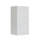 LIFEART CABINETRY Anchester Assembled 18x42x12 in. 1 Door Wall Cabinet with 3 Shelves in Classic White