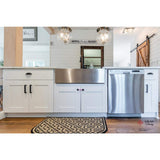 LIFEART CABINETRY Anchester White Plywood Shaker Stock Assembled Wall Corner Kitchen Cabinet (24 in. W x 42 in. H x 12 in. D)