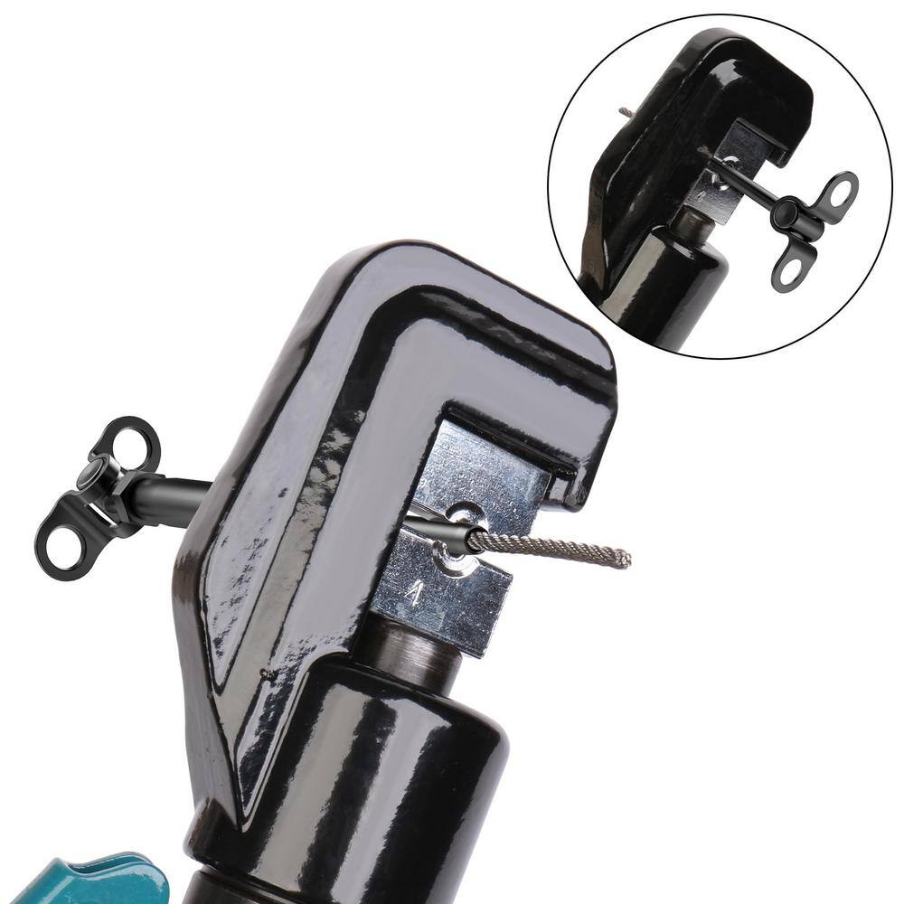 Angel Sar 1/8 in. Black Cable Railing Hardware, T316 Stainless Steel Adjustable Angle 1/8 in. Black Cable Railing Kit (10-Pack)