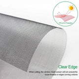 Angel Sar 60 in. x 100 ft. Fiberglass Window Screen Roll, DIY Custom Replacement Mesh Screens for Poultry Kitchens Tree Houses