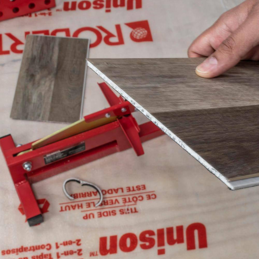 Angel Sar Laminate and Vinyl 8 in. Plank Cutter for 8 in. Wide Floors, Up to 10 mm Laminate and 4 mm Vinyl Thickness