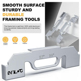 Angel Sar 3-in-1 Precision Aluminum Framing Tools, Stud Master 16 Framing Spacing Tool for 12/14/16 DIY Carpenter