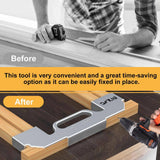 Angel Sar 3-in-1 Precision Aluminum Framing Tools, Stud Master 16 Framing Spacing Tool for 12/14/16 DIY Carpenter