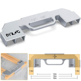 Angel Sar 3-in-1 Precision Aluminum Framing Tools, Stud Master 16 Framing Spacing Tool for 12/14/16 DIY Carpenter